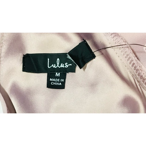 Lulu’s M mauve purple vneck split flutter sleeve A-line maxi dress NWT - Picture 3 of 8